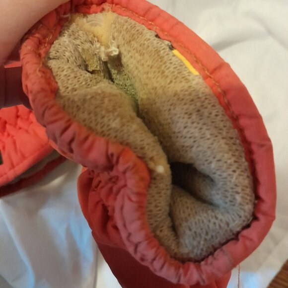 FREE WITH PURCHASE - Vintage 1990's Promark Orange Ski Gloves Neon Gorpcore - Picture 4 of 8